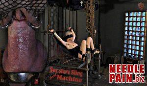 Sex slave Sling and Machine – Abigail Dupree – SensualPain